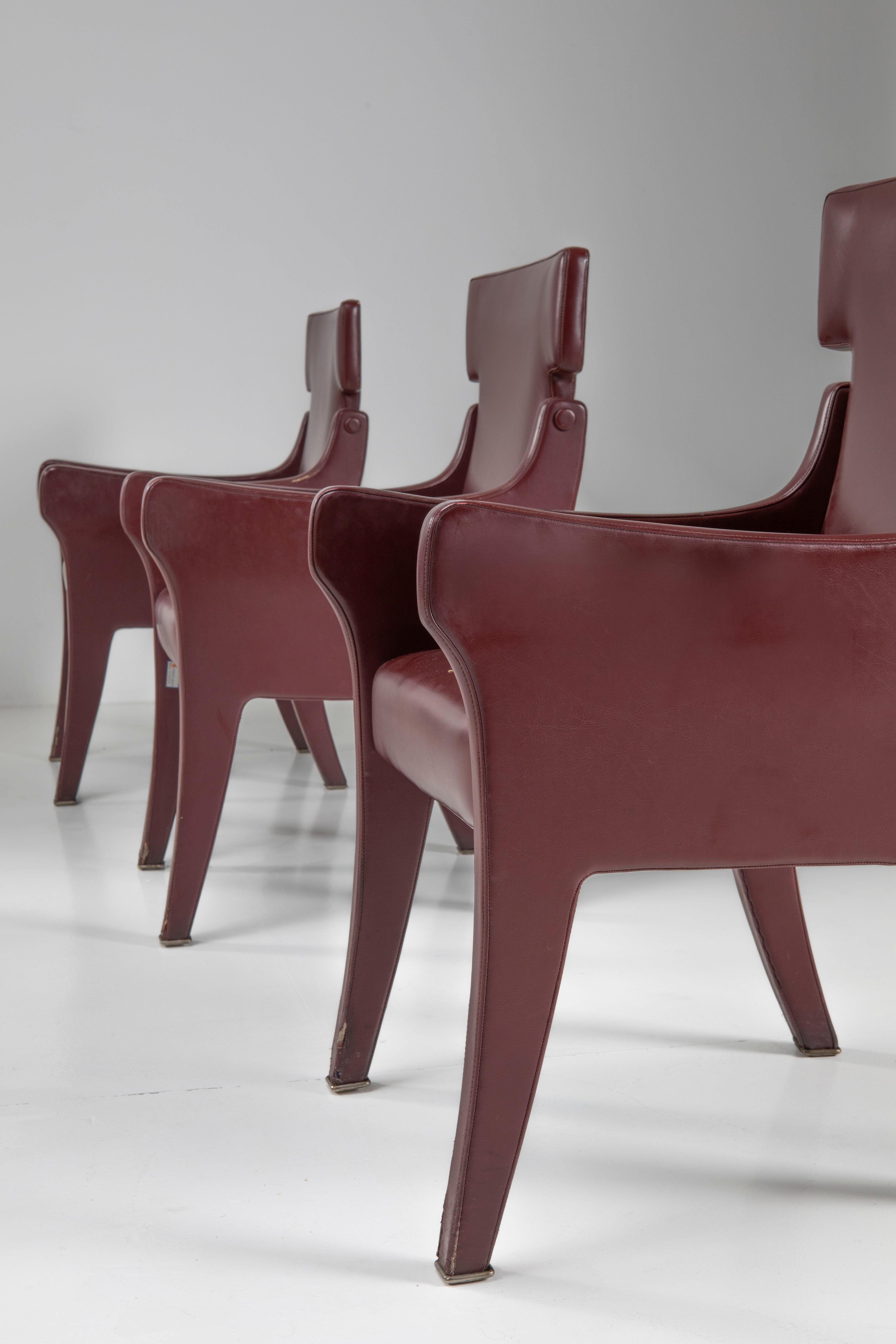 Mid-20th Century Ignazio Gardella Six armchairs P10 for Azucena, Italian Design 1963