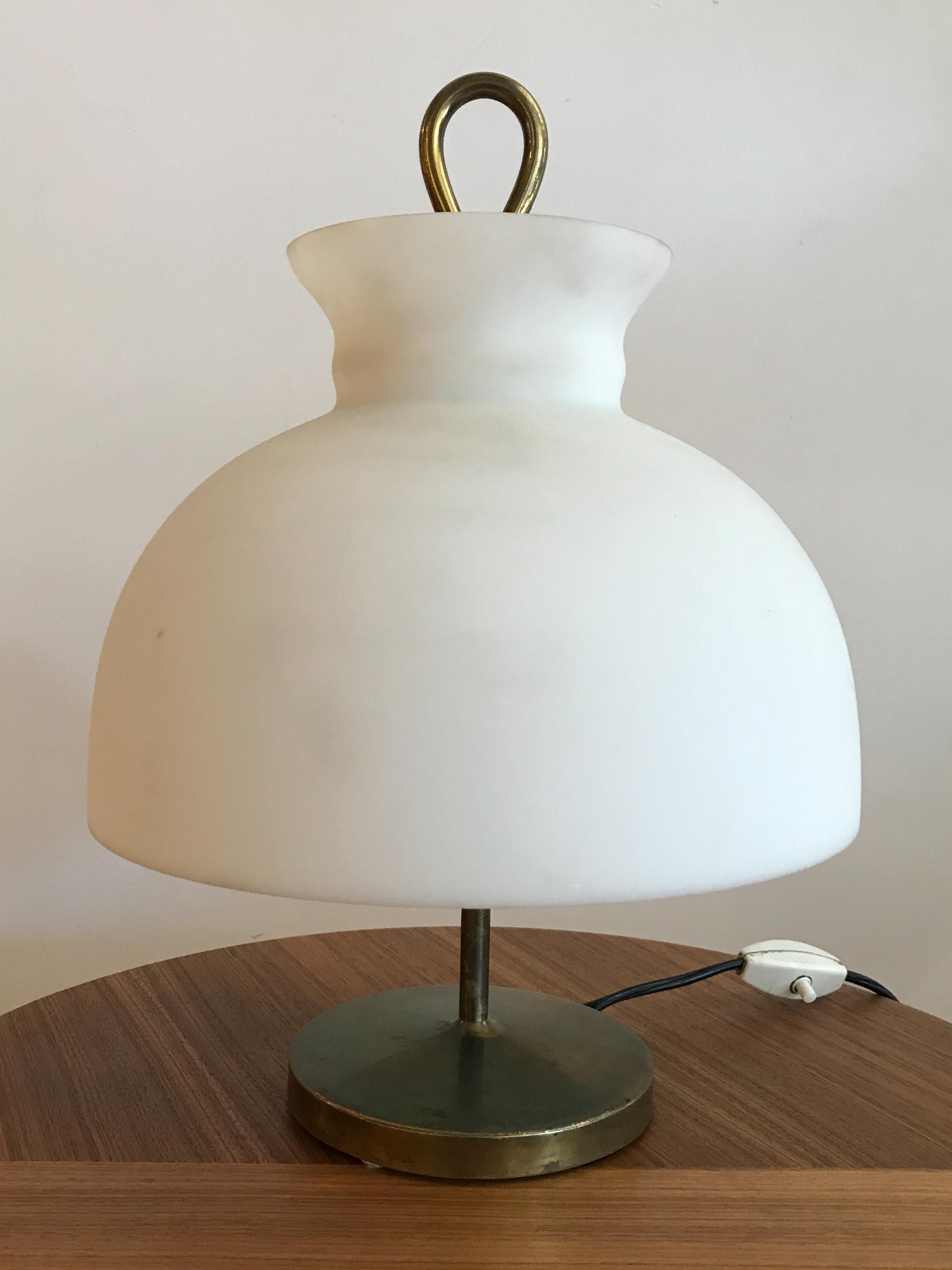 Italian Ignazio Gardella Table Lamp Model Arenzano for Azucena For Sale