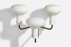 Ignazio Gardella, Applique, Ottone, Vetro, Italia, anni '60