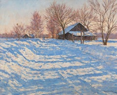 Frosty Morning, Painting, Oil on Canvas