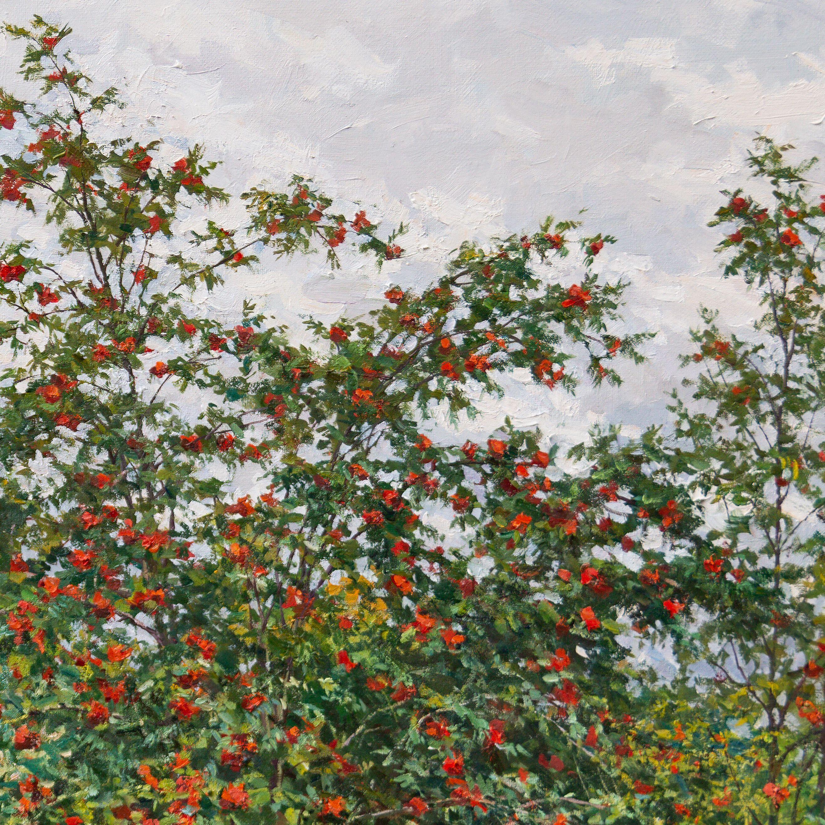 Rowan Tree, Painting, Oil on Canvas 1