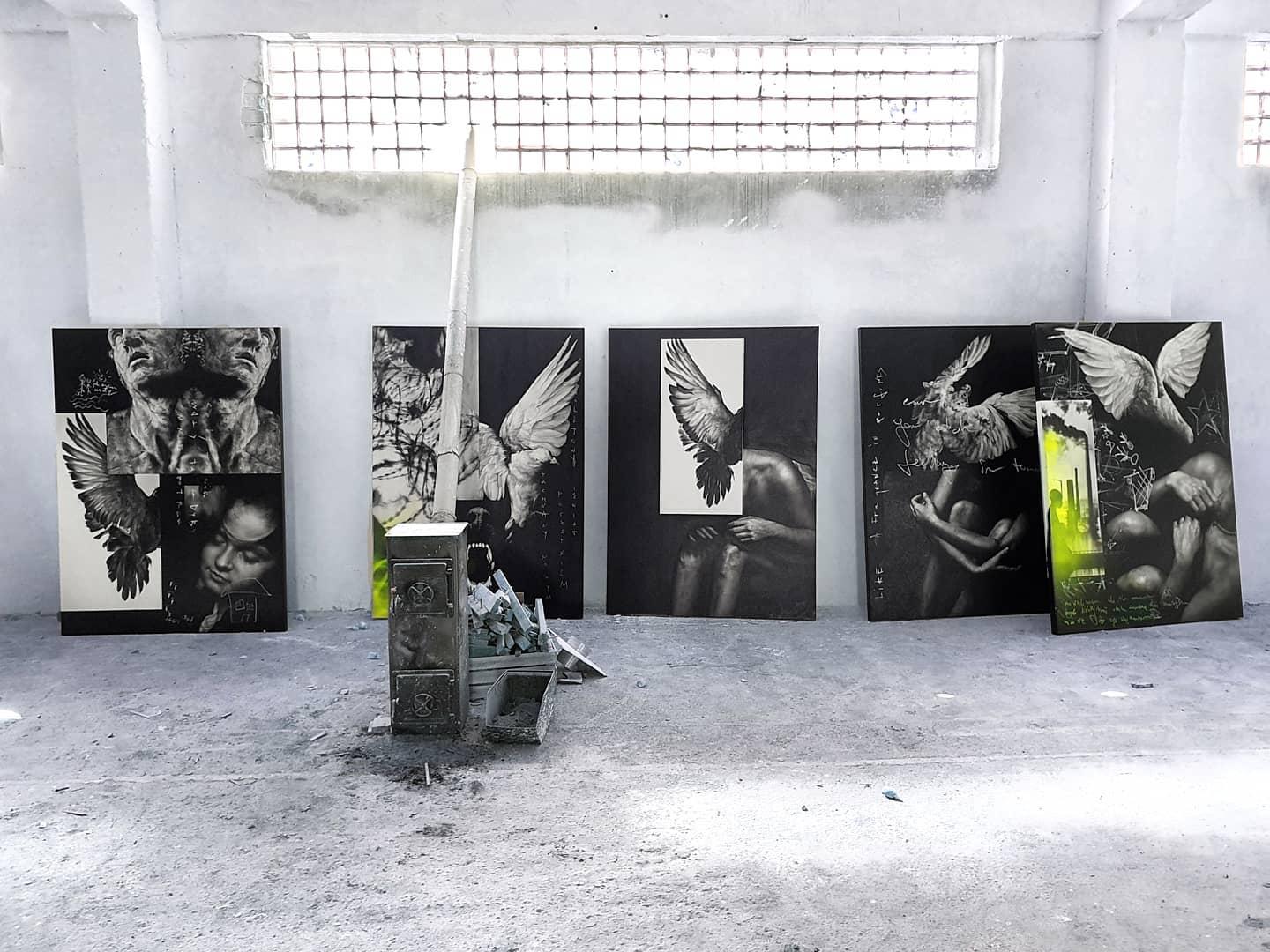 'L'odore del nuovo inizio' Pittura a olio 70