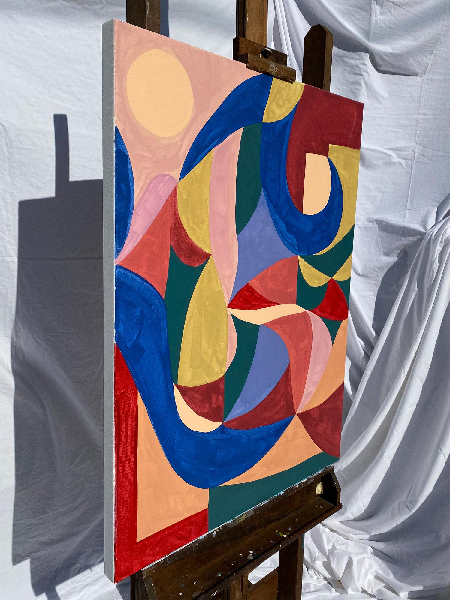 Flores, Pintura Abstracta - Painting de Igor Dukic