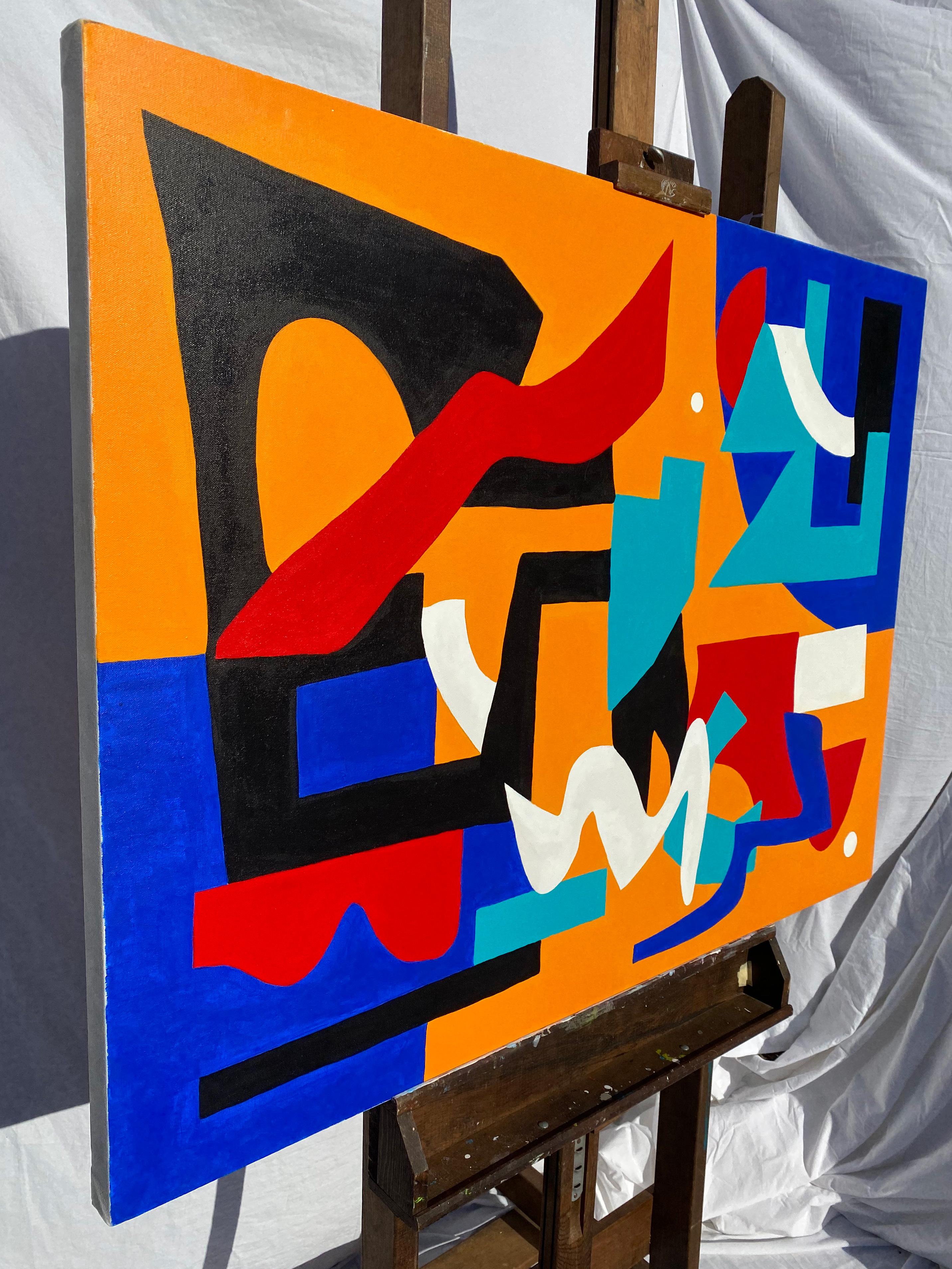 Igor Dukic Summer in Minneapolis, Abstract Painting For Sale at