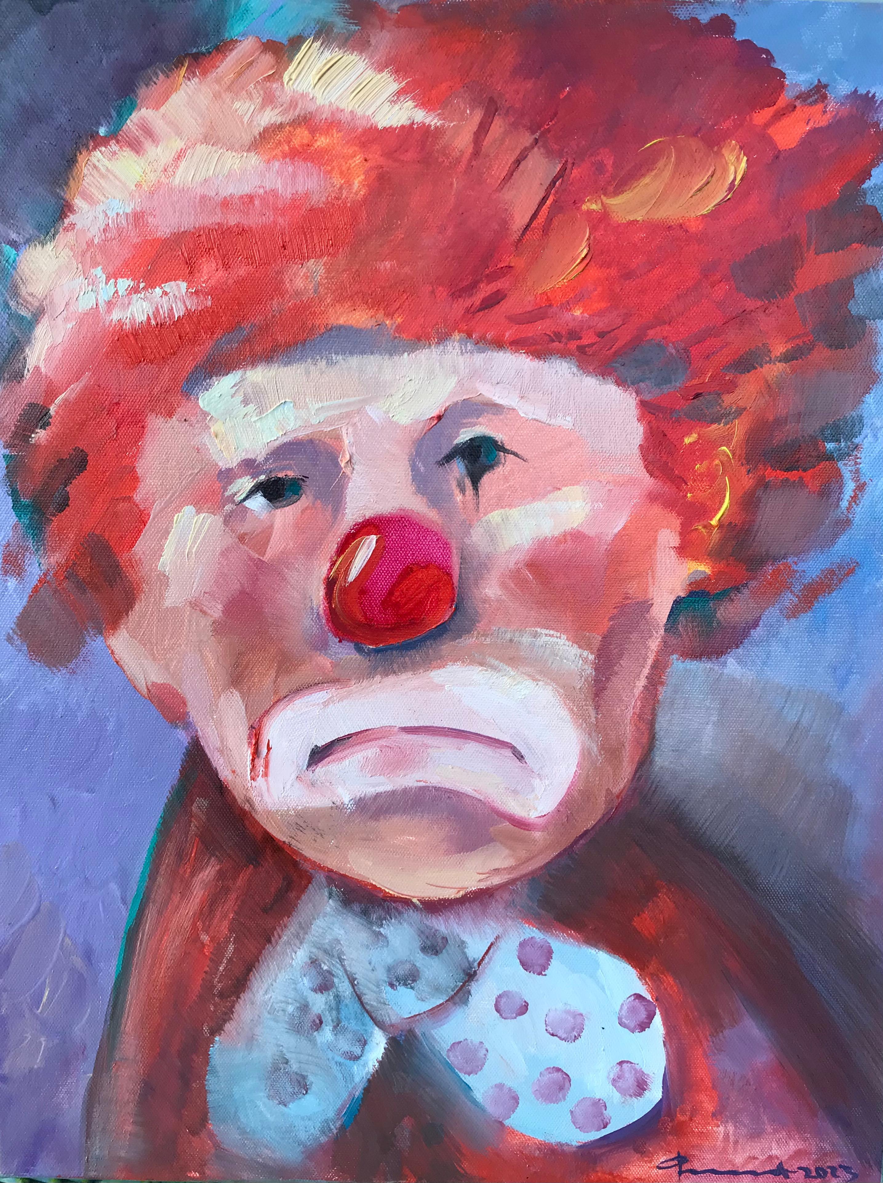 The Clown - Painting by  Igor Filippov