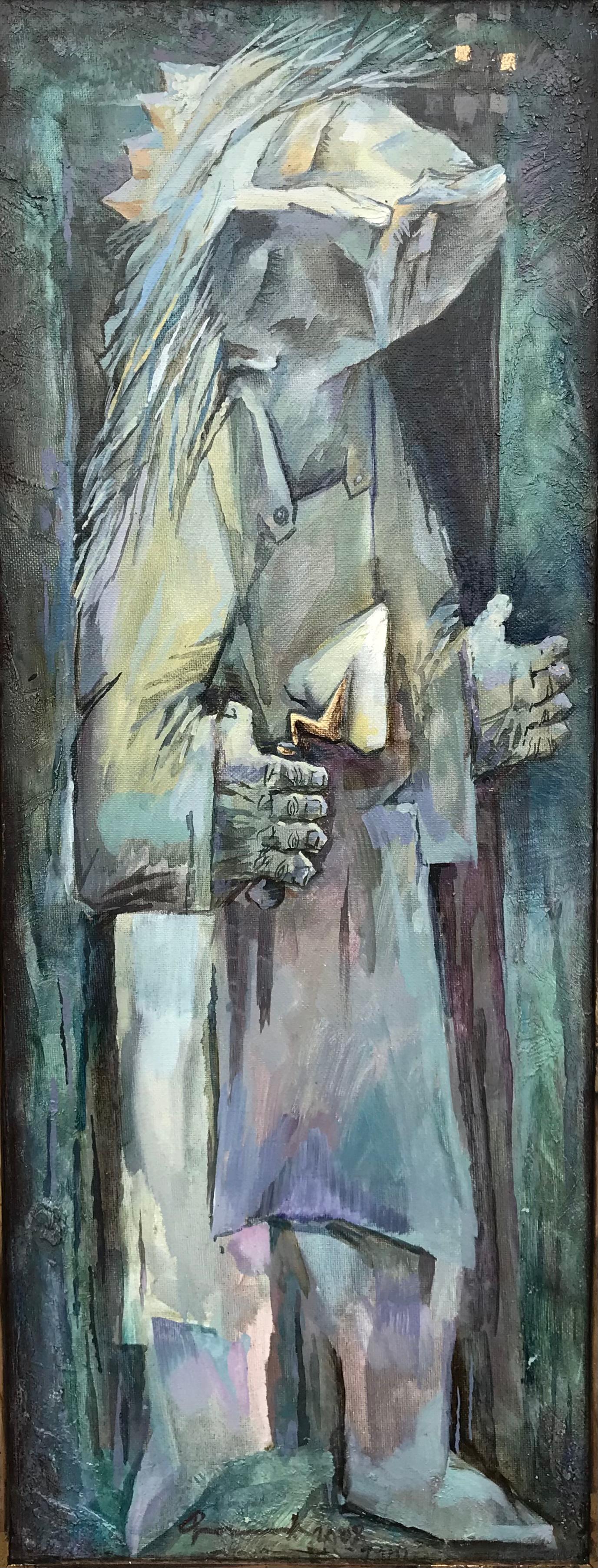 The King is The Builder - Painting by  Igor Filippov