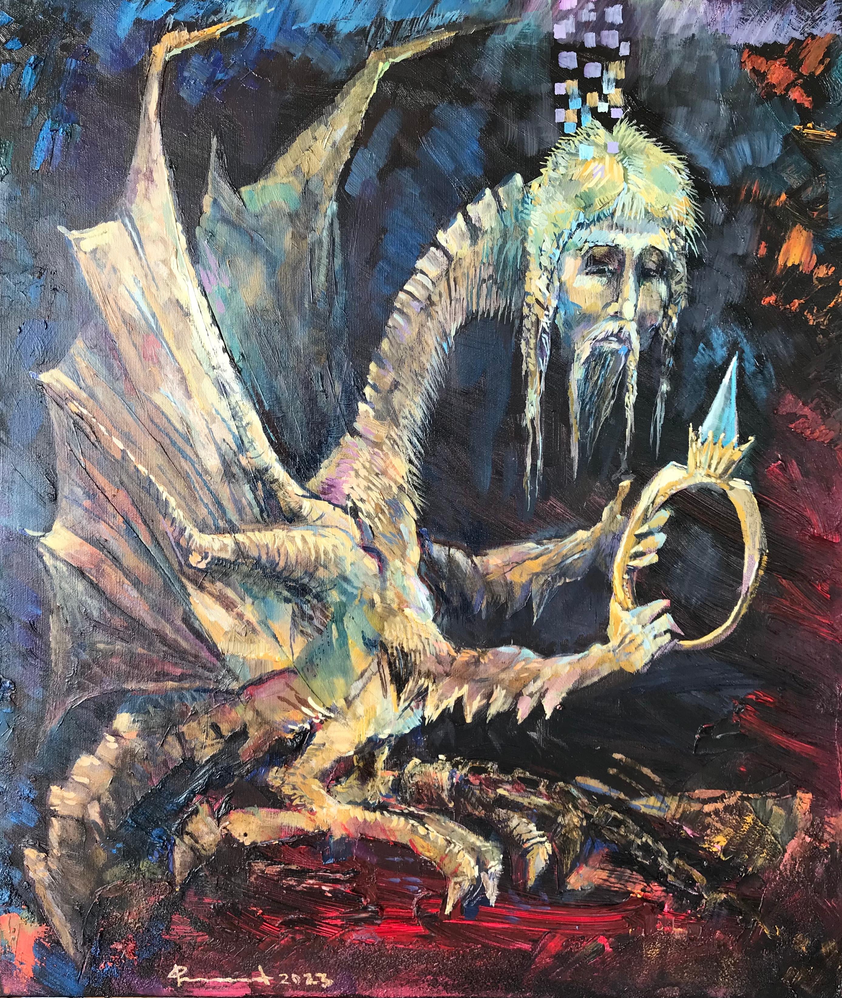 The Keeper of The Ring - Painting by Igor Filippov
