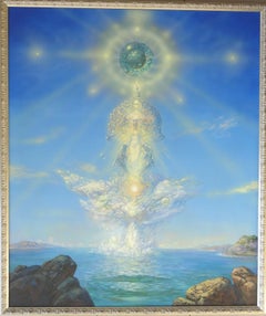 Birth of Aphrodite. 2003, canvas, acrylic, 95x80 cm