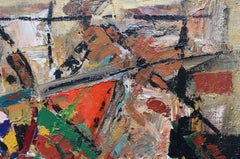 Composition  1992., Canvas, oil, 50x60 cm