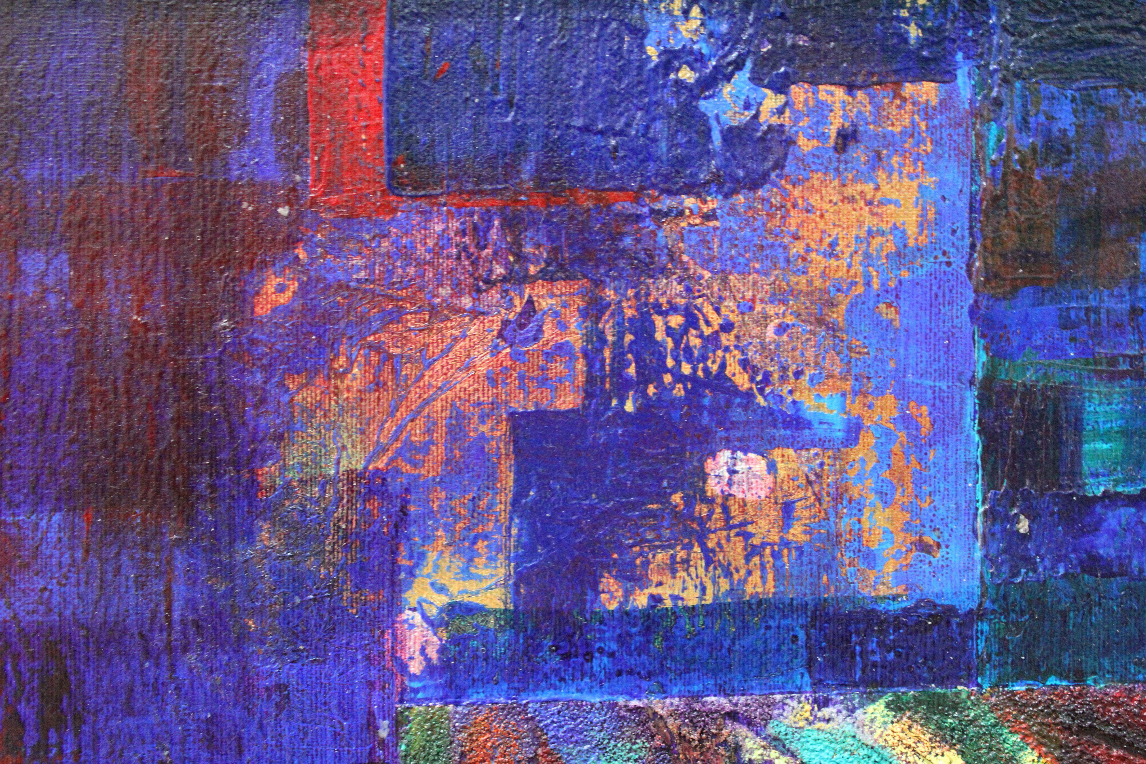 Gotico. Sfinge. 1999, tela, acrilico, oro, 80x100 cm 1