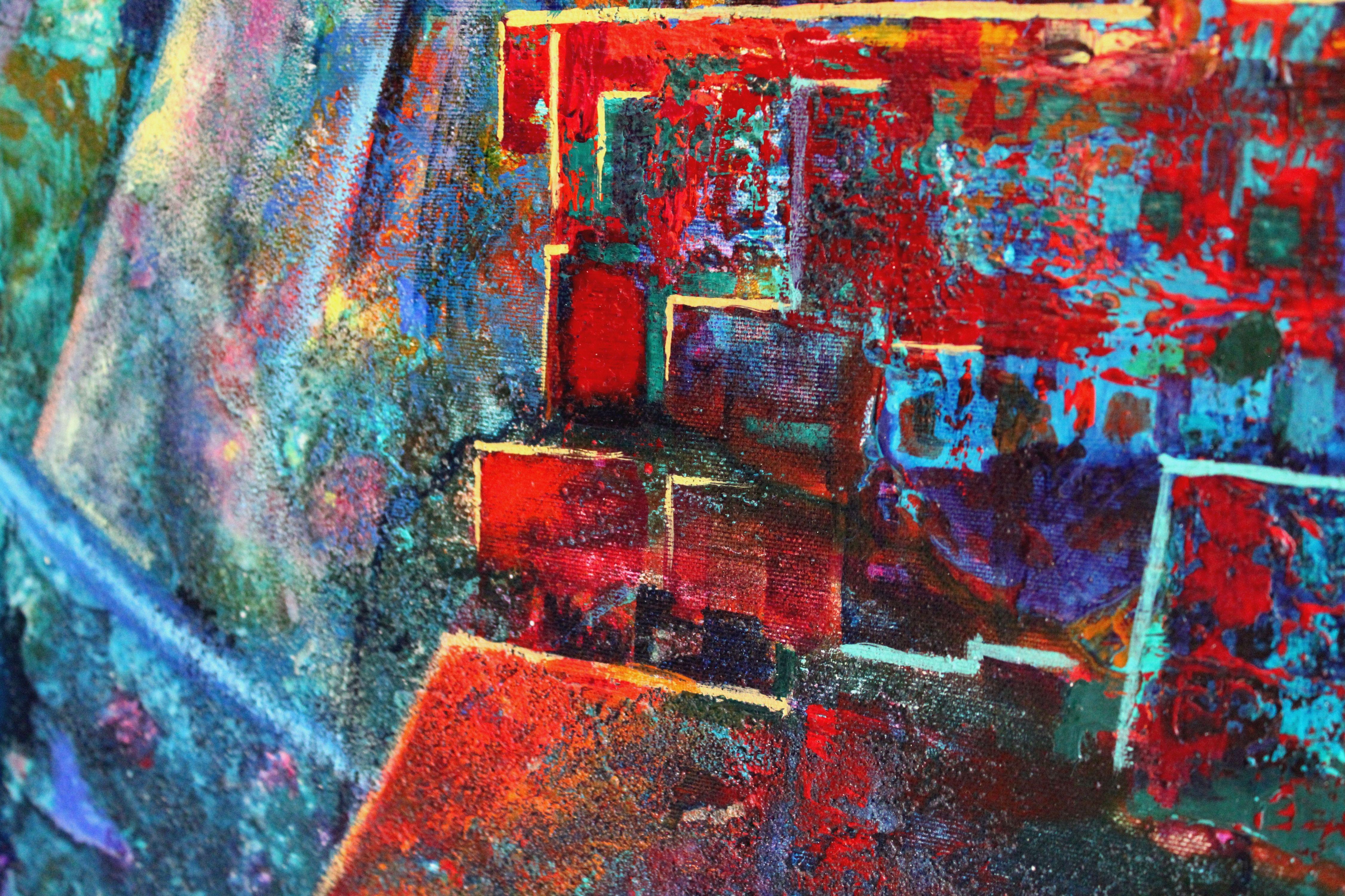 Gotico. Sfinge. 1999, tela, acrilico, oro, 80x100 cm 3