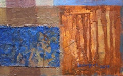 Quiet water sound. 2018, canvas, oil, 63x128 cm