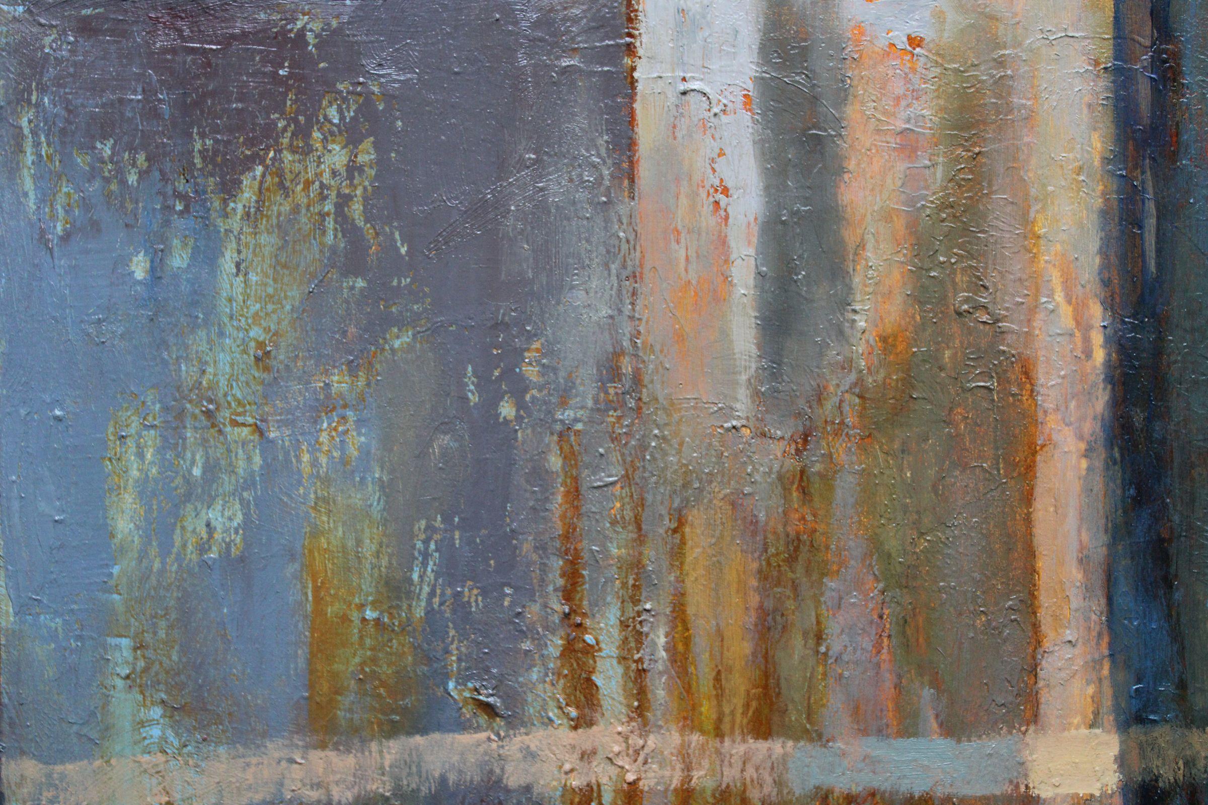 Quiet water sound. 2018, Leinwand, Öl, 63x128 cm
Abstrakte Komposition in Erdfarben

Igor Leontiev (1957) - einer der führenden unabhängigen Maler in Lettland

Geboren in Riga, Lettland.
Er studierte an der Kunstschule von Rozental, an der
