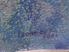 Under the Sea. 2001, watercolor on paper, 53.5x73.5 cm. Signed