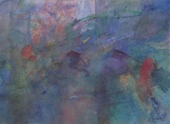 Under the Sea. 2001, watercolor on paper, 53.5x73.5 cm. Signed