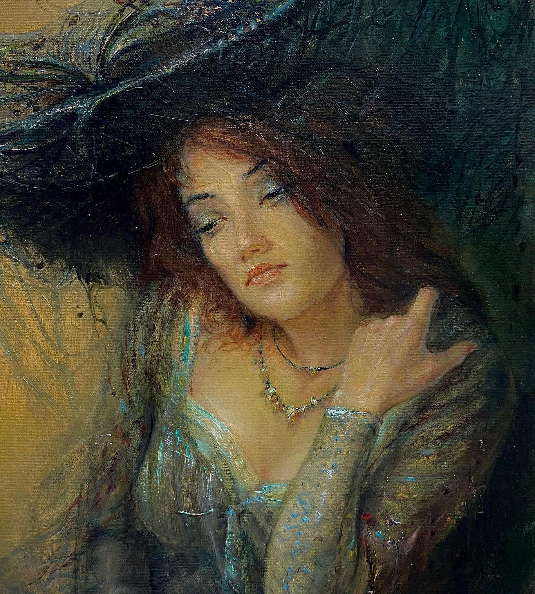 After Party  70x90 cm, canvas/oil, 2009 - Realist Painting by Igor Maikov