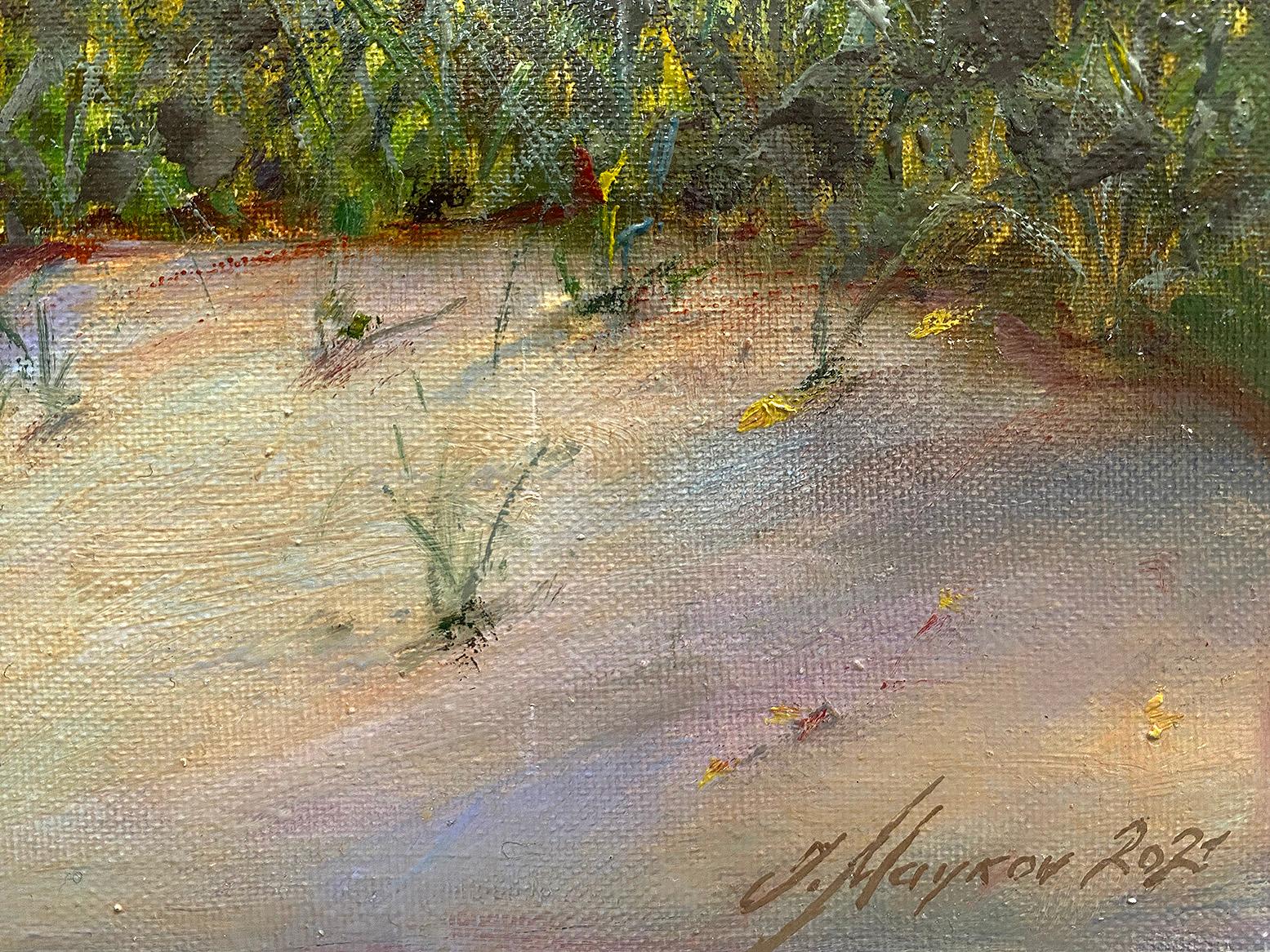 Baltic Coast  40x60 cm, canvas/oil, 2023 - Realist Painting by Igor Maikov