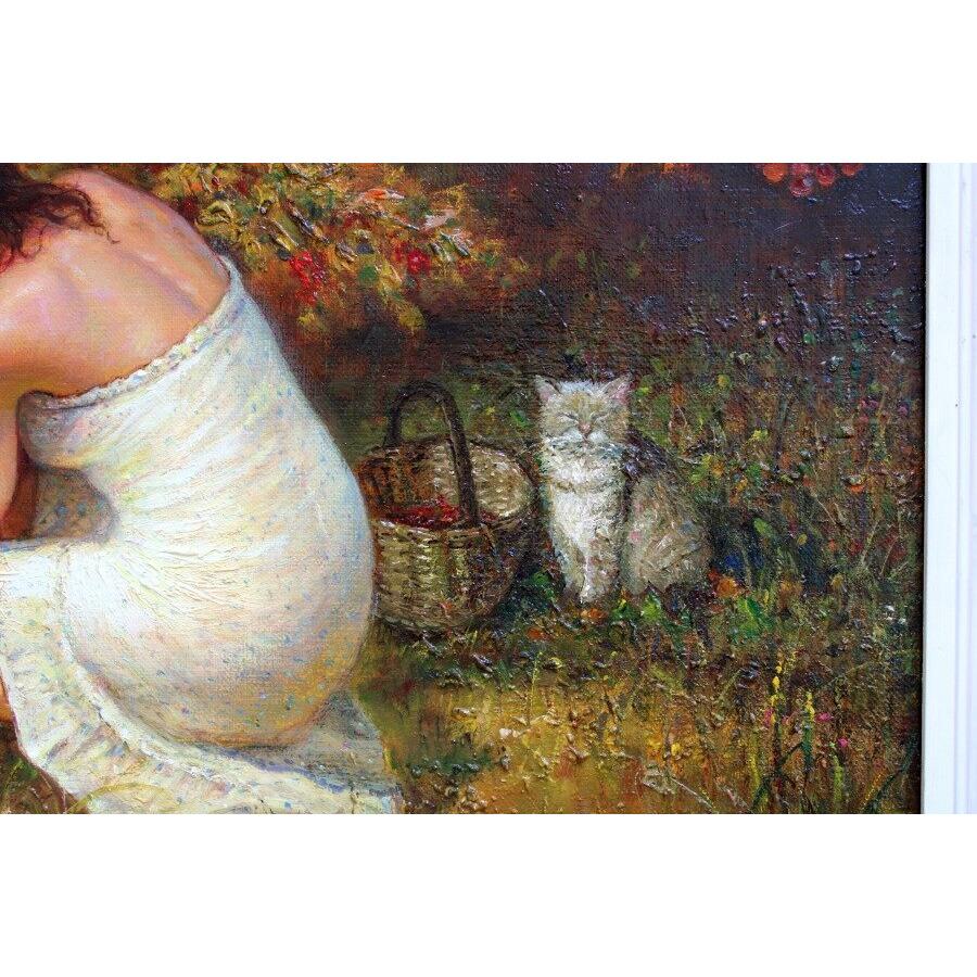 Bayas 2016, óleo sobre lienzo, 46,5x55 cm en venta 2