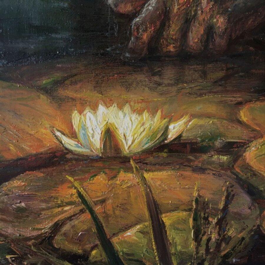 Fauno incantato. 2020, olio su tela, 90x70 cm - Painting Moderno di Igor Maikov