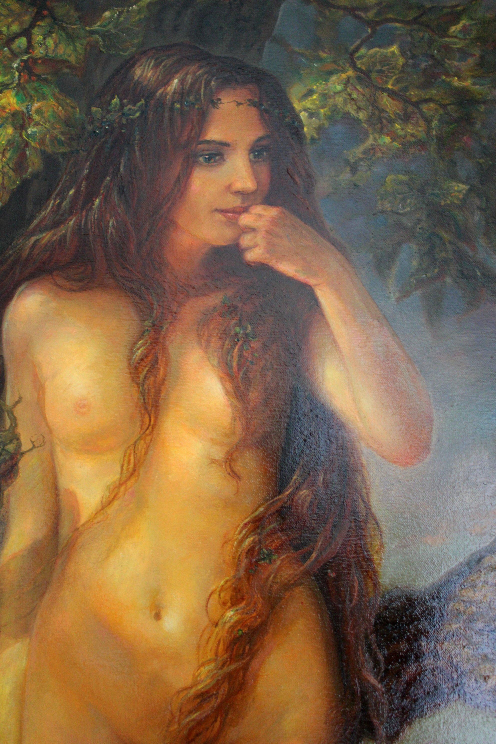 Eva  90x70 cm, olio/tela, 2007 - Painting Realismo di Igor Maikov