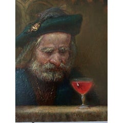 Faust. 2021, oil on canvas, 36x60 cm