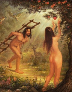Forbidden Fruit  oil/canvas, 95x75 cm, 2009
