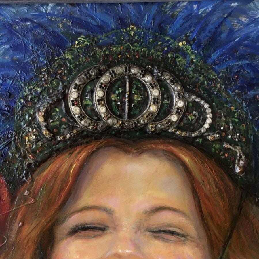 Divertimento. 2017, olio su tela, 68x86 cm in vendita 2