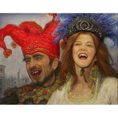 Divertimento. 2017, olio su tela, 68x86 cm