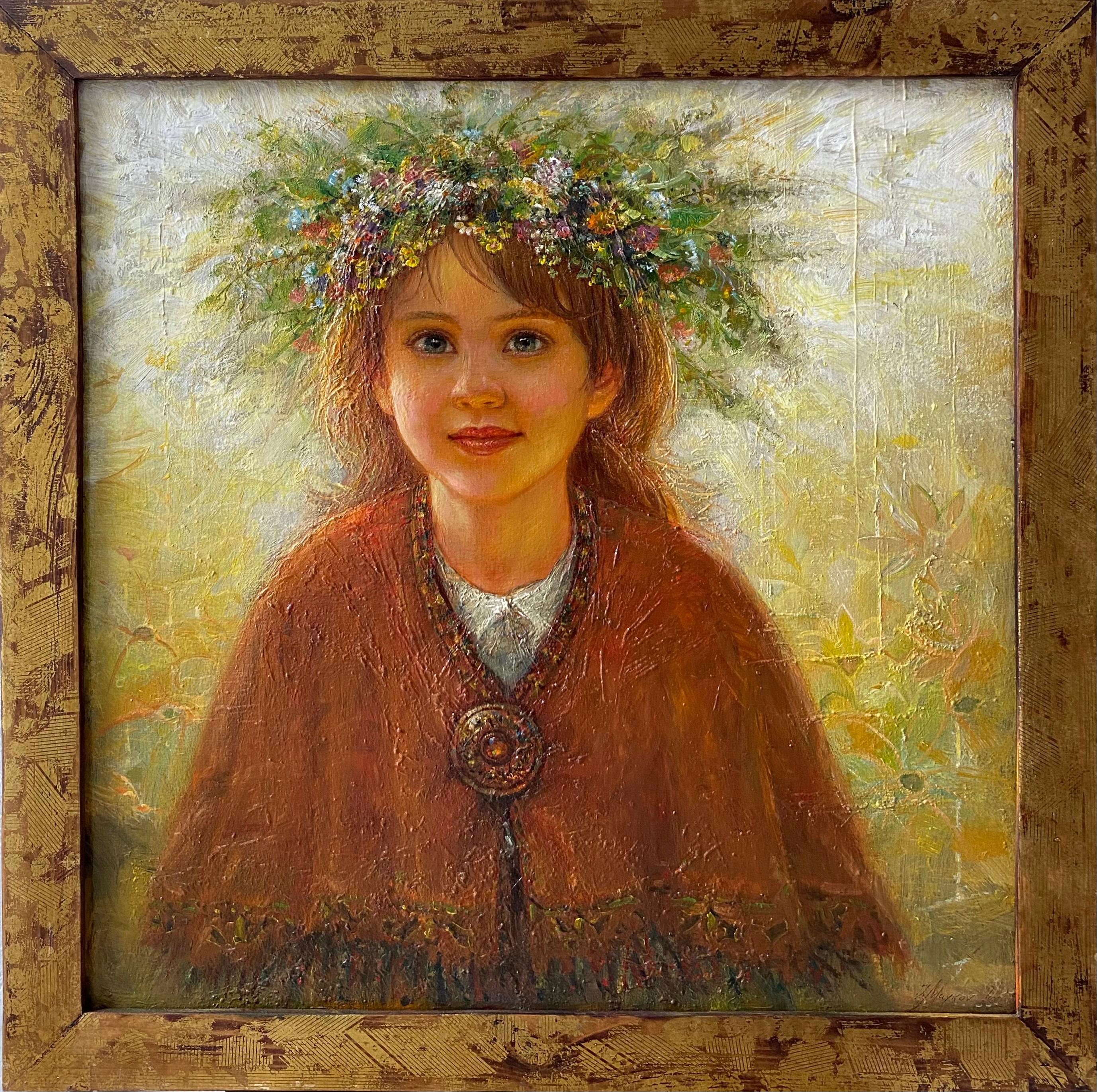 In the Morning Light  55x55 cm, canvas/oil, 2008 For Sale 1