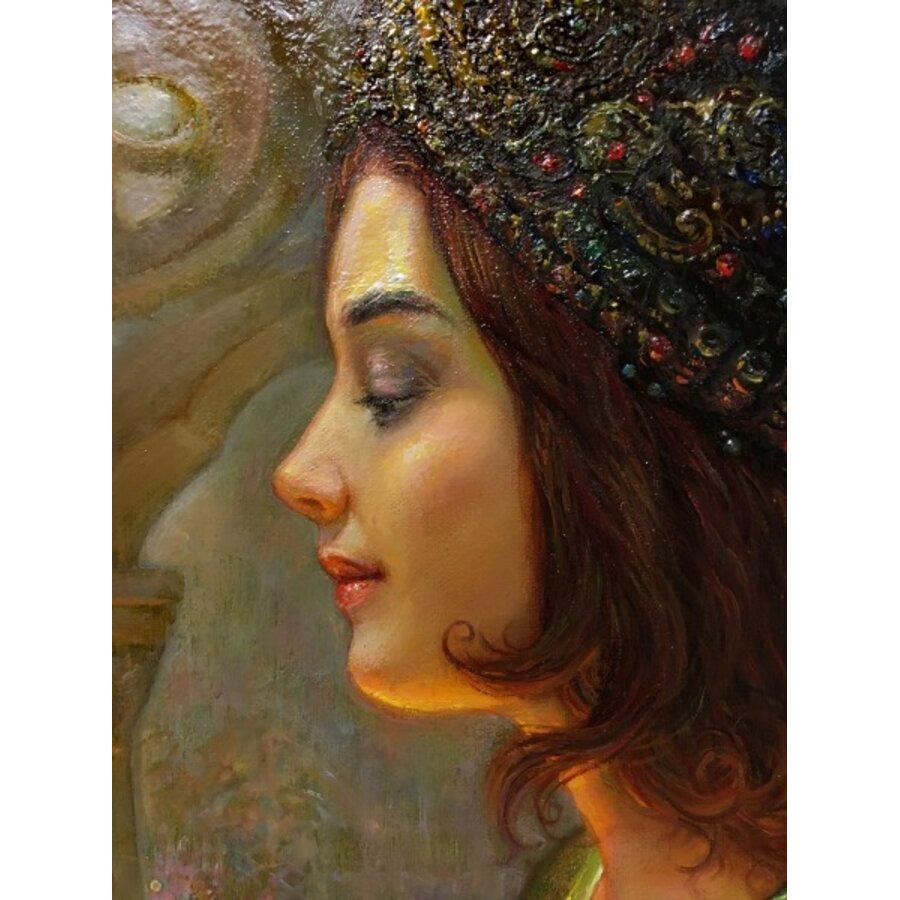 Caricamento. 2018, olio su tela, 70x110 cm - Painting di Igor Maikov