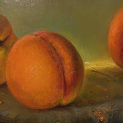 Melocotones  óleo/lienzo, 40x50cm, 2020
