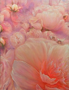 Peonies  70x90 cm, canvas/oil, 2025