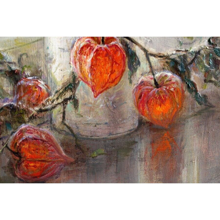 Physalis giocosa. 2015, olio su tela, 90x70 cm in vendita 1