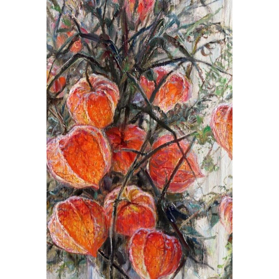 Physalis giocosa. 2015, olio su tela, 90x70 cm in vendita 2