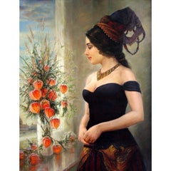 Physalis giocosa. 2015, olio su tela, 90x70 cm