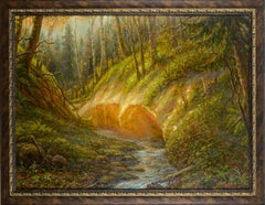 Ravine. 2005. Oil on canvas. 60x80cm. Signed.