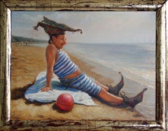 Rest by the sea. 2013, canvas, oil, 60x80 cm