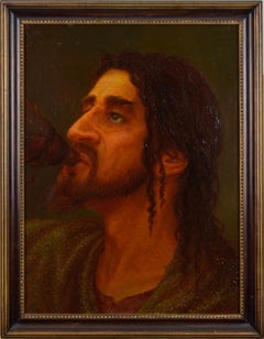 Son of Man. 1998. Oil on canvas. 72x54cm. Signed