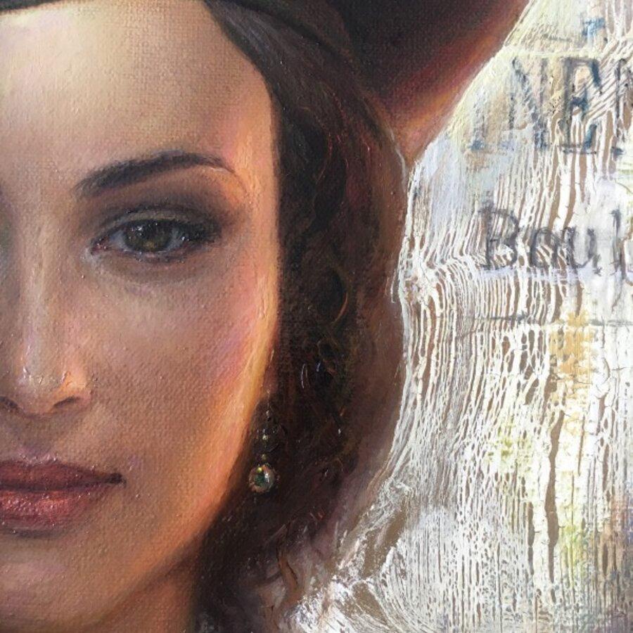 Teatro. 2018, olio su tela, 60x70 cm - Painting di Igor Maikov