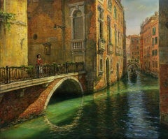 Questa è Venezia. 2018, olio su tela, 50x60 cm
