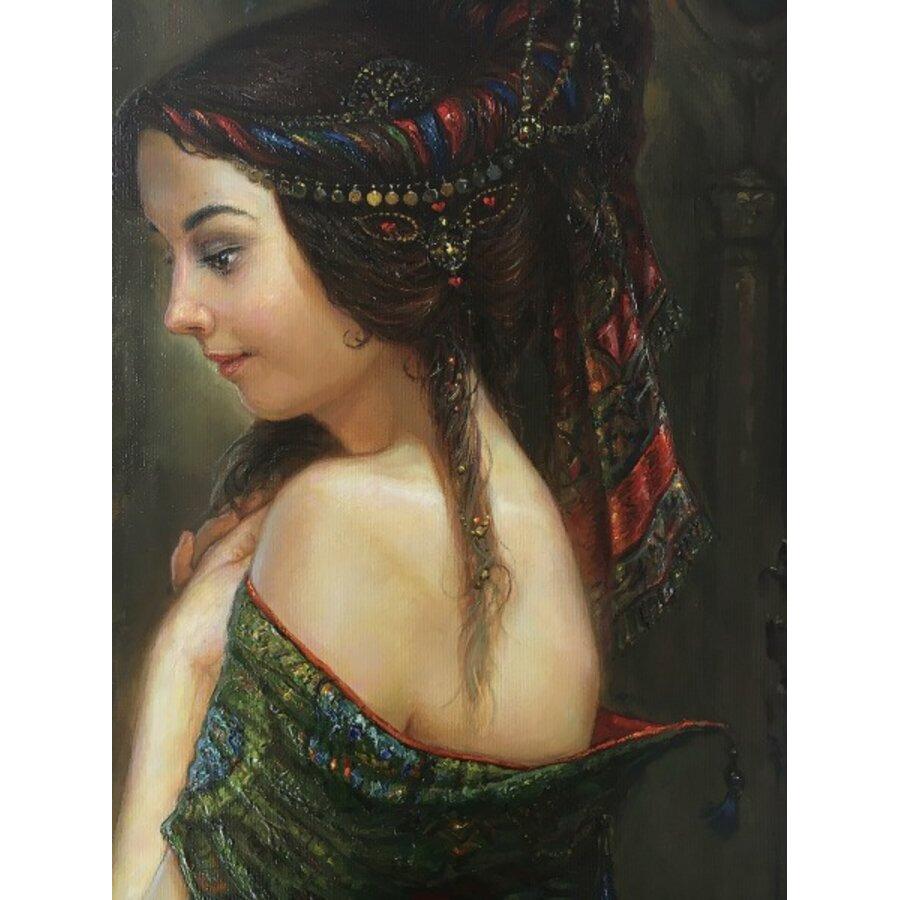 Paloma veneciana. 2021, óleo sobre lienzo, 70x90 cm - Painting Moderno de Igor Maikov