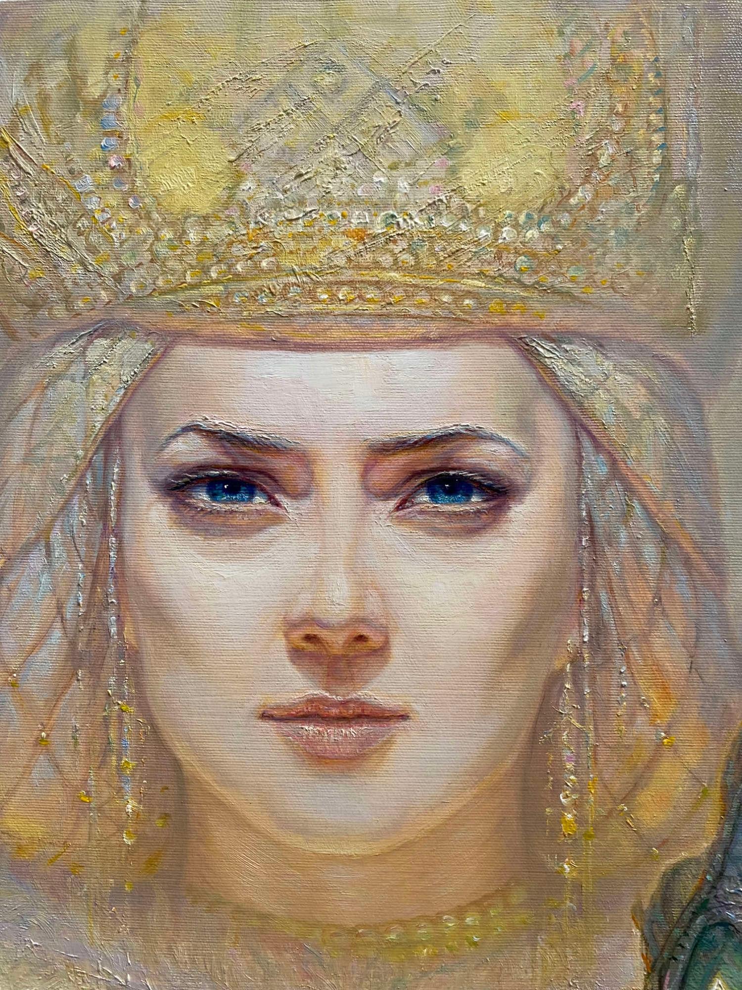 Whiting Winter. 2010. Leinwand, Öl, 60x80 cm – Painting von Igor Maikov