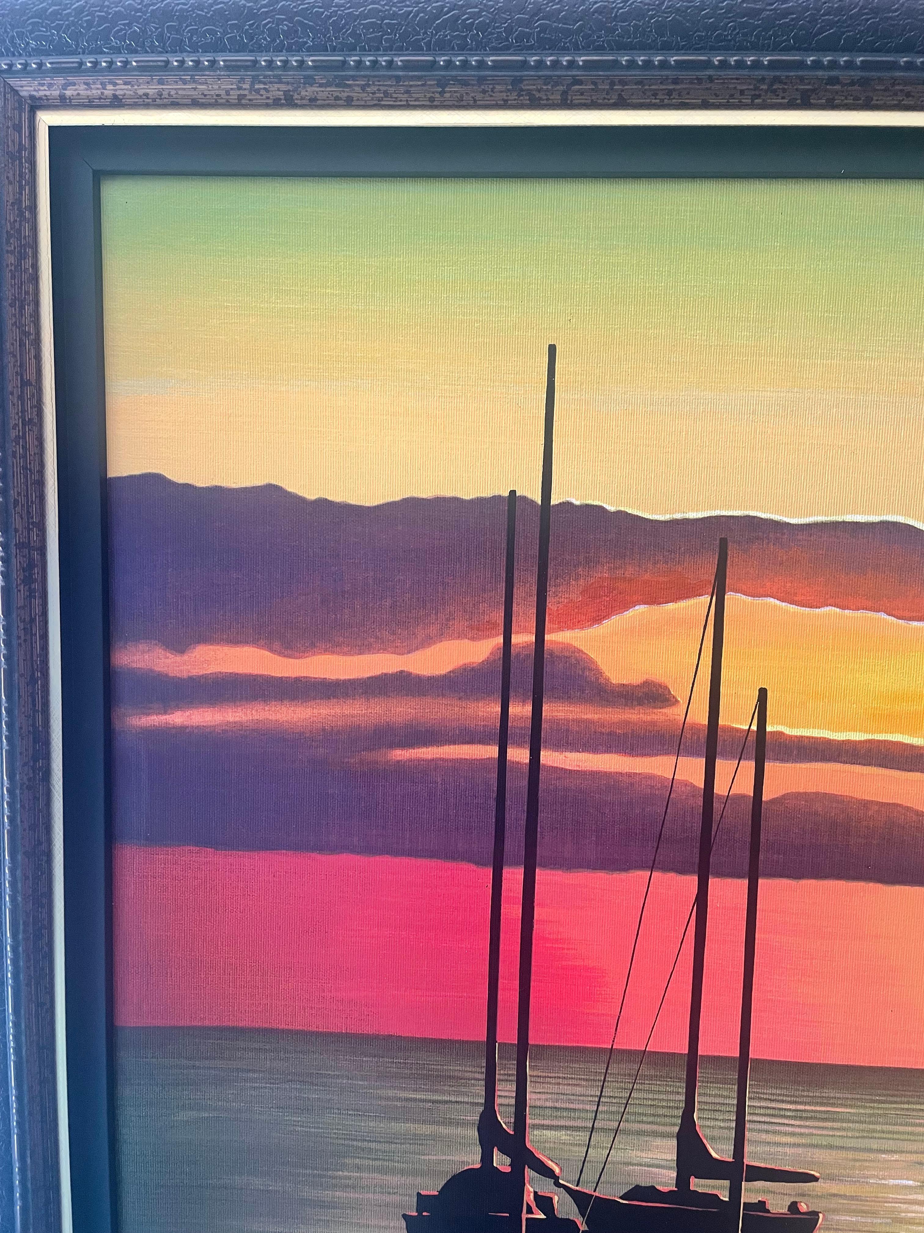 Embellished on canvas
Signed and numbered
In good condition
Measures 46x37
International buyers must cover shipping expense