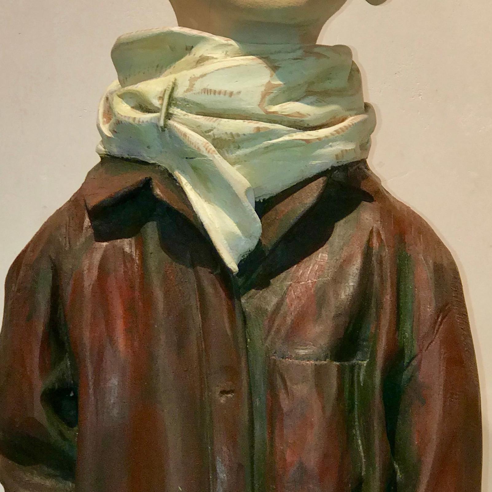 Träumer (Braun), Figurative Sculpture, von Igor Melnikov