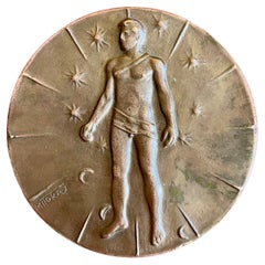 Igor Mitoraj, Bronze Medal "Articulations", 20th Century
