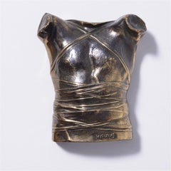 Petite Cuirasse Bronze Torso Sculpture
