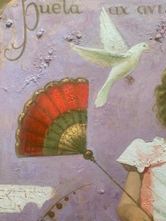 "The Child", Igor Samsonov, Surrealism, Figurative, Original Oil, 46x37 in.