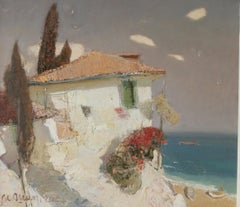 AL BORDE DEL MAR.Igor Shipilin artista ruso contemporáneo