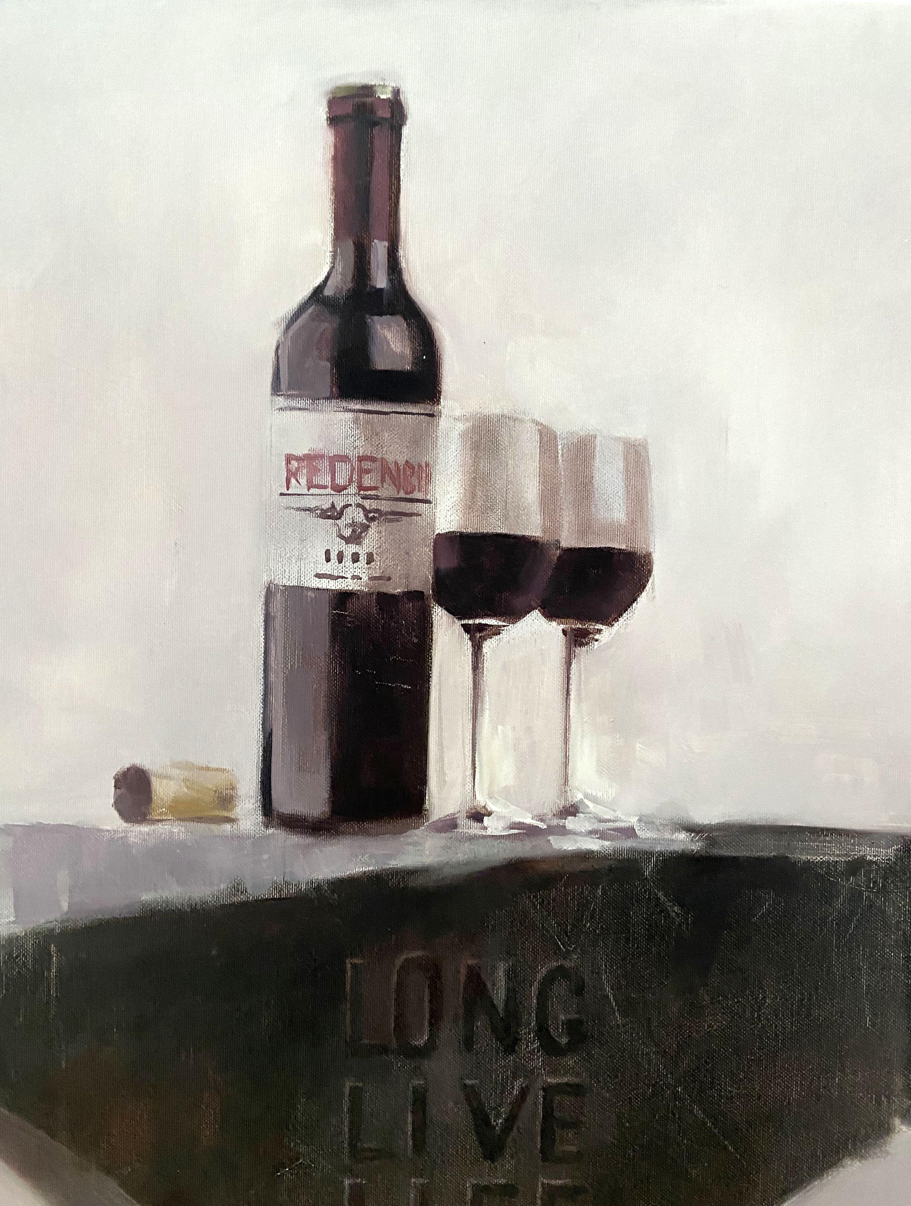 Il s'agit de la nature morte la plus simple et la plus légère de tout ce projet.  Que dire alors que le contenu est si évident.  Je n'ai pas utilisé de métaphores compliquées et cousues de fil blanc. Il n'y a pas de sens étrange ici.  L'enclume