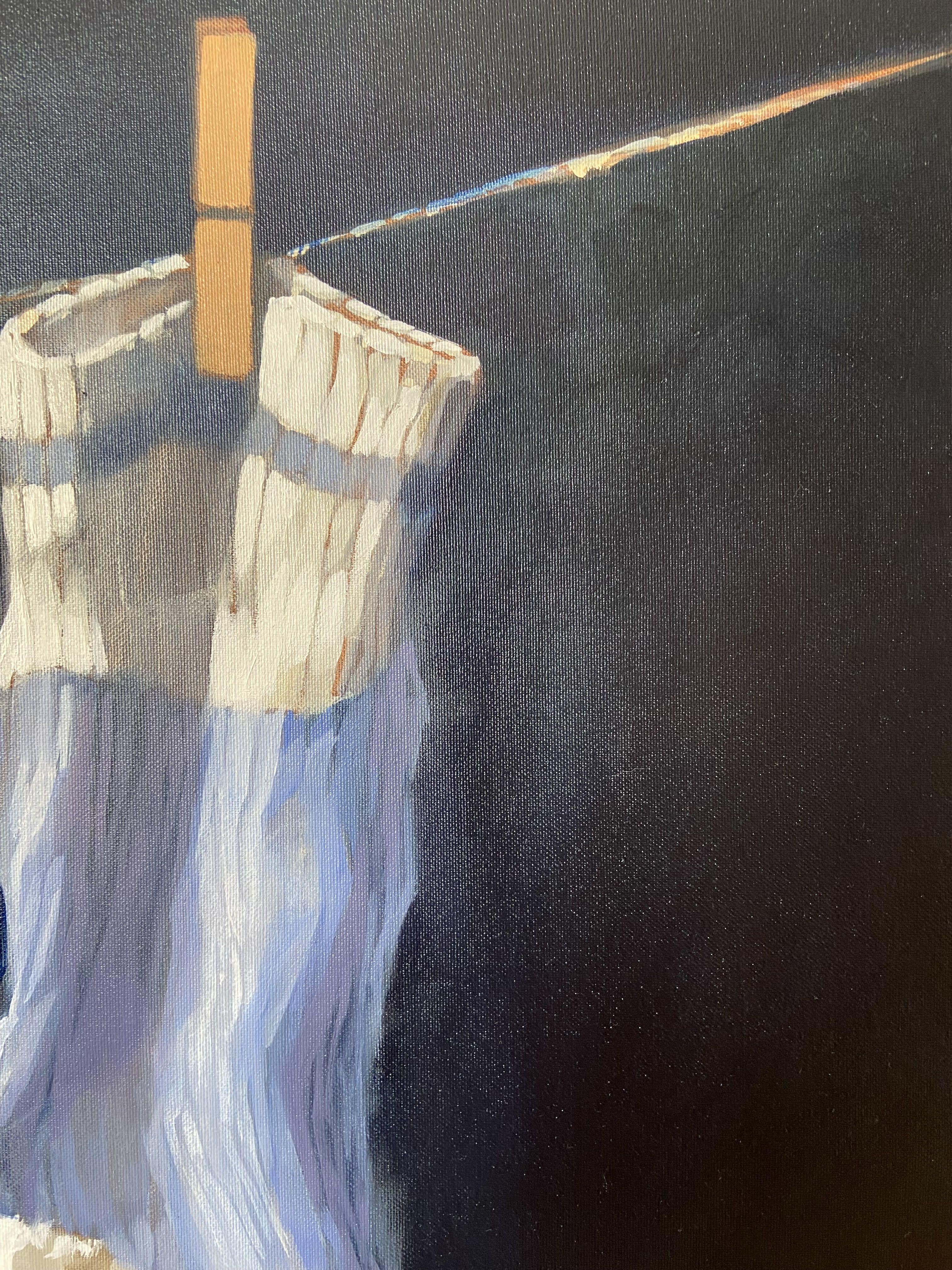 Je ne vais pas chanter un hymne aux chaussettes, même si elles le méritent. Les chaussettes ne sont pas un simple accessoire. Ils sont plus que cela. Les chaussettes agissent ici comme un personnage indépendant et principal de l'histoire.  Qu'en